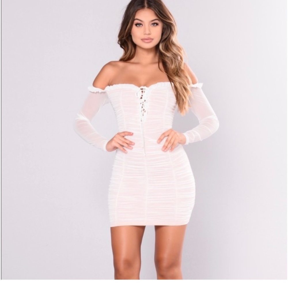 White dress